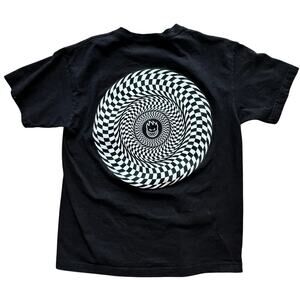 SPIT FIRE x Womens Men’s Black & White Graphic Tee Size Medium